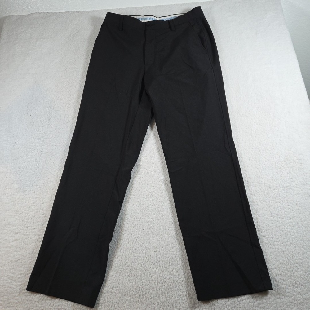 FJ FootJoy Golf Pants Mens 34x32 Black Performance Stretch